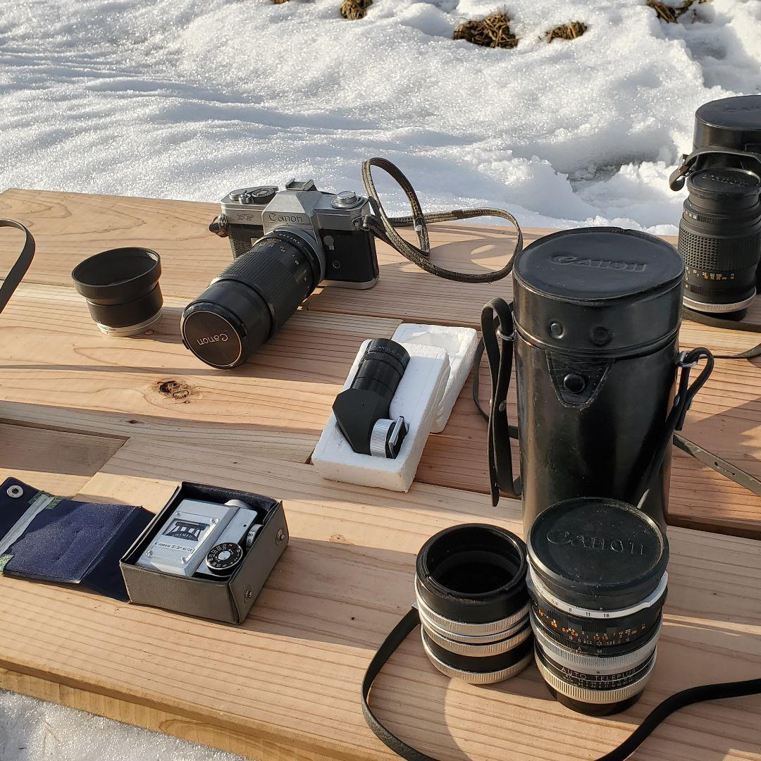 Canon 一眼レフ　フィルムカメラ＋レンズまとめて