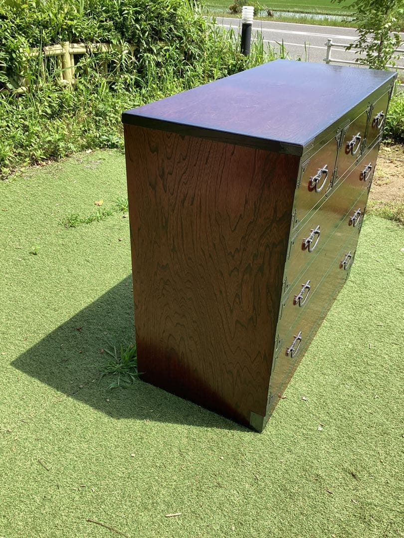 時代箪笥　民芸箪笥　収納家具　整理箪笥　装飾金具　和箪笥
