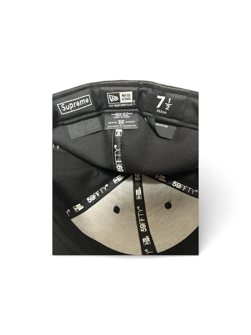 帽子 Supreme 14AW Tonal Box Logo New Era BK