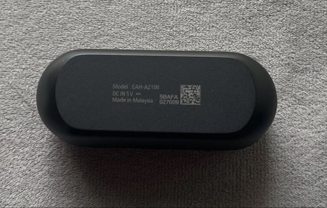 【極美品】Technics完全ワイヤレスイヤホン EAH-AZ100-Kブラック