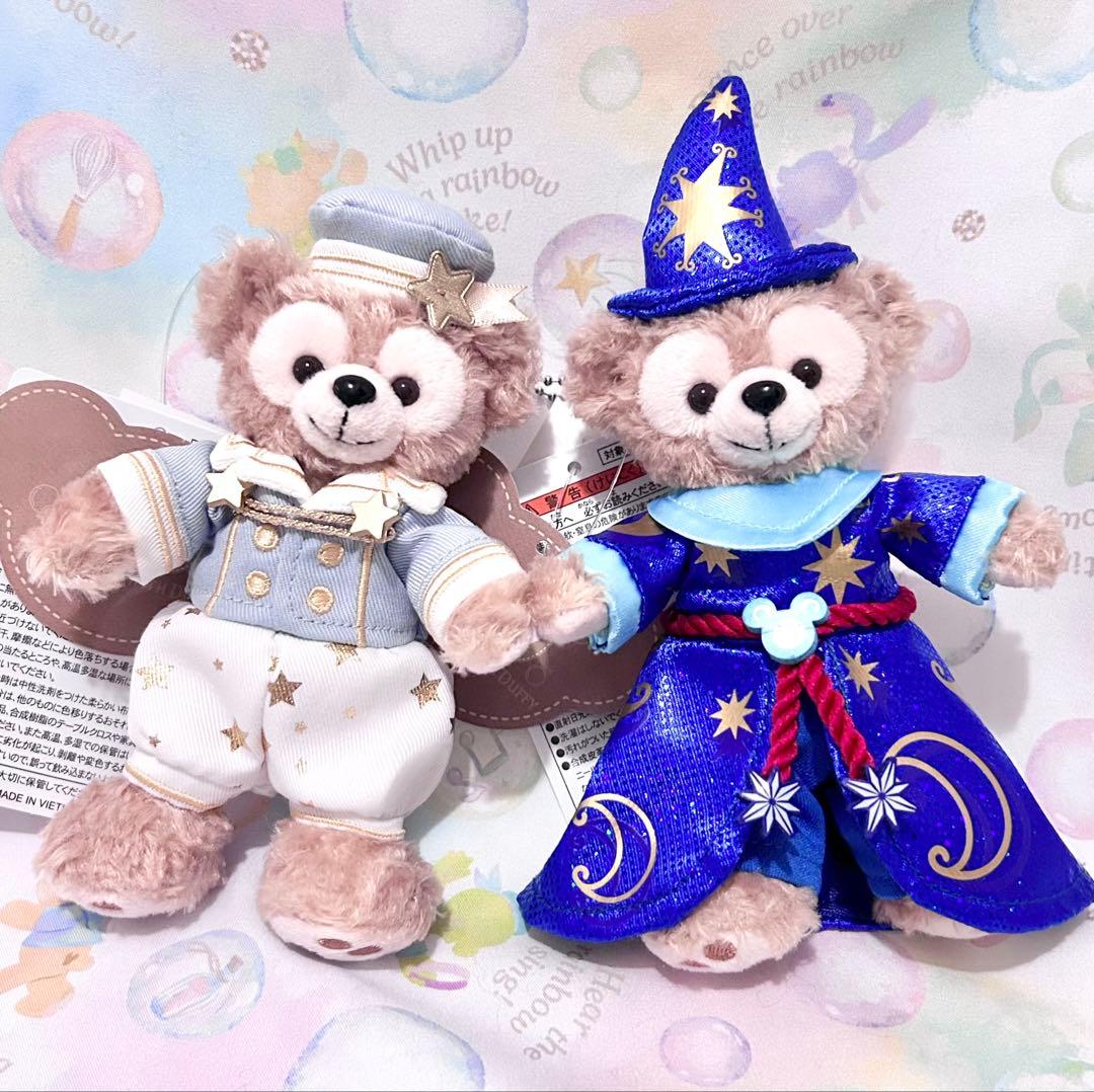 お顔厳選♡ ダッフィー　20周年 復刻版　ぬいぐるみバッジ