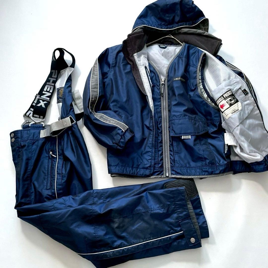 【ぺきメメルルカカリリ】PHENIX スキーウェア 上下＋ベスト フード付