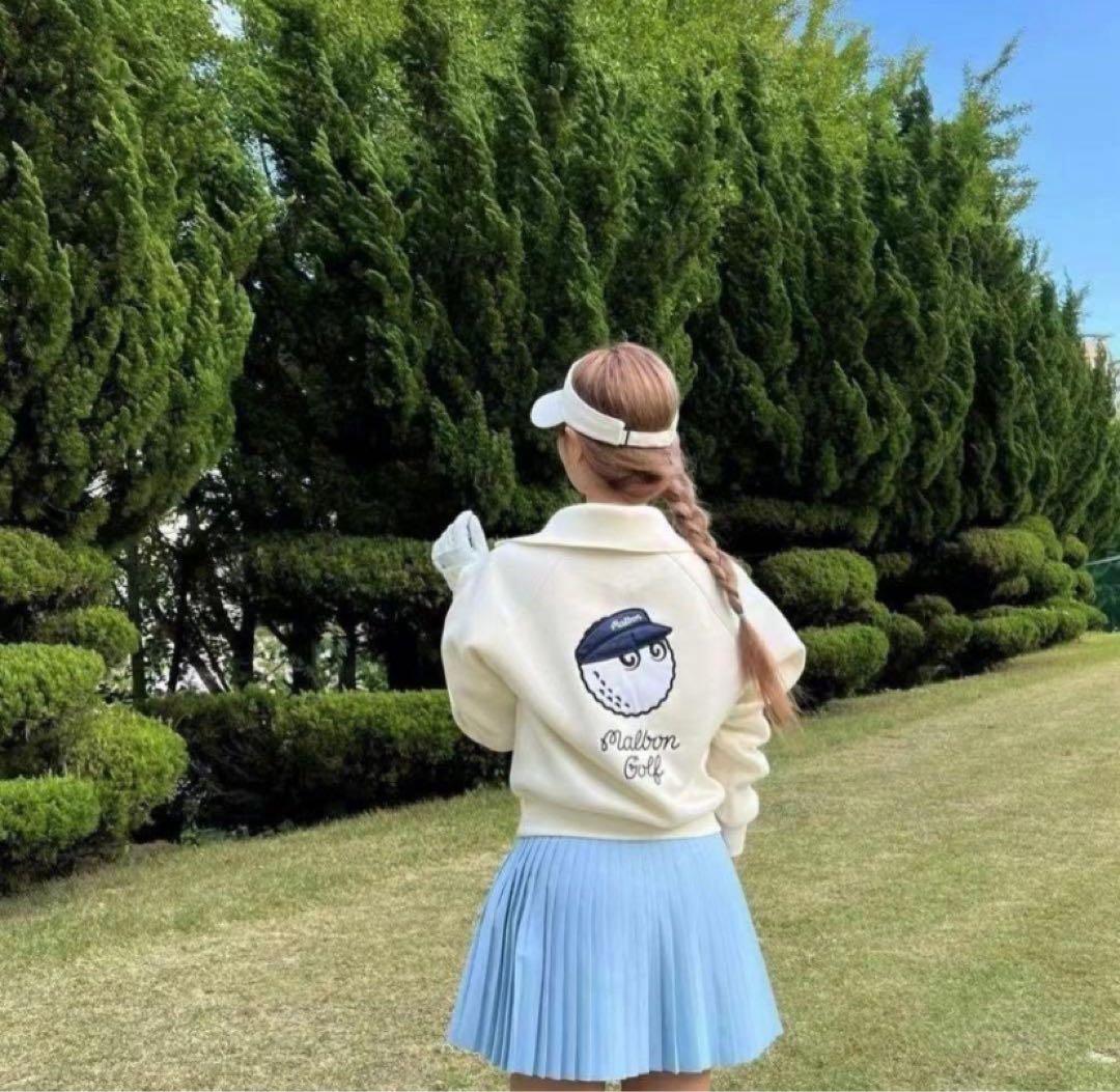 Ｍ クリーム　マルボンゴルフ MALBON GOLF ウエア