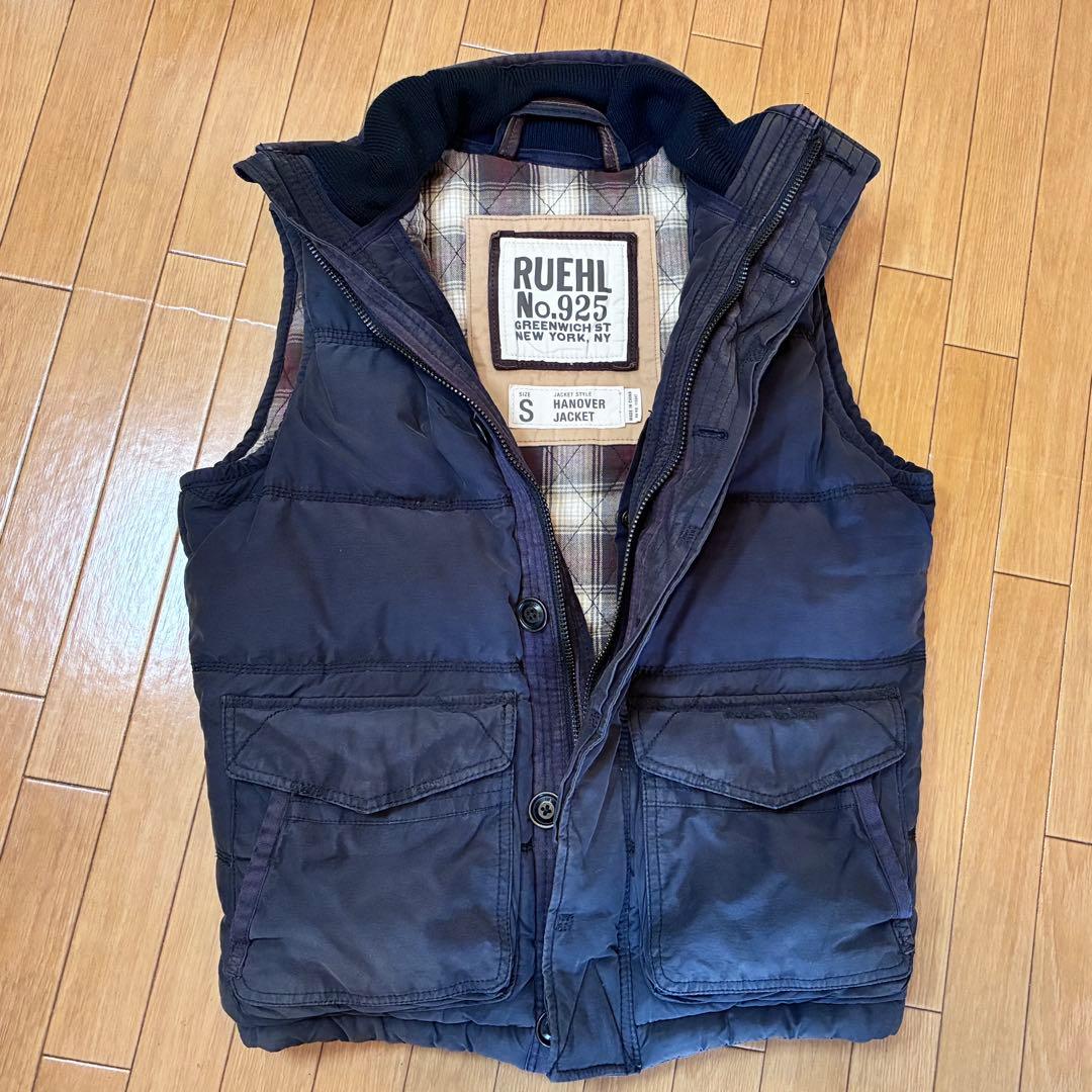 RUEHL No.925 HANOVER JACKET ダウンベスト Sサイズ