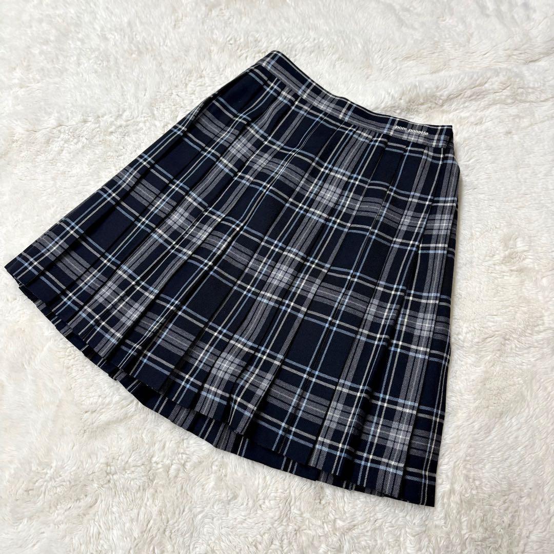 美品✨ポンポネット ジュニア フォーマル スーツ　チェック スカート 160