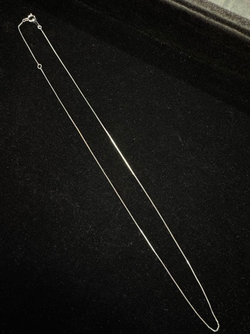 【新品】★Pt850 ベネチアンネックレス プラチナ850 シンプルアクセ pt