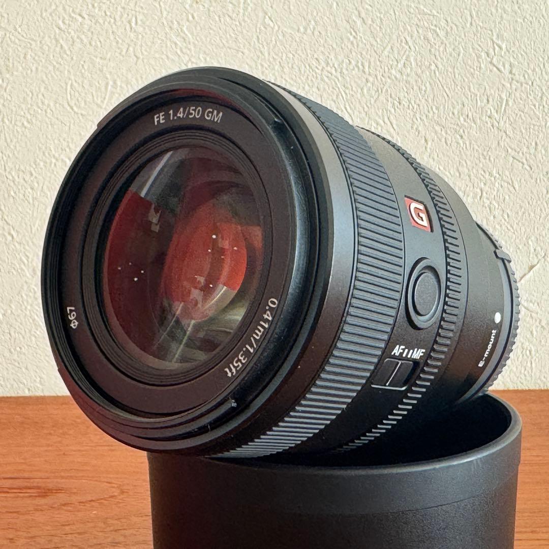 SEL50F14GM SONY単焦点レンズ50mm F1.4 Gマスター美品