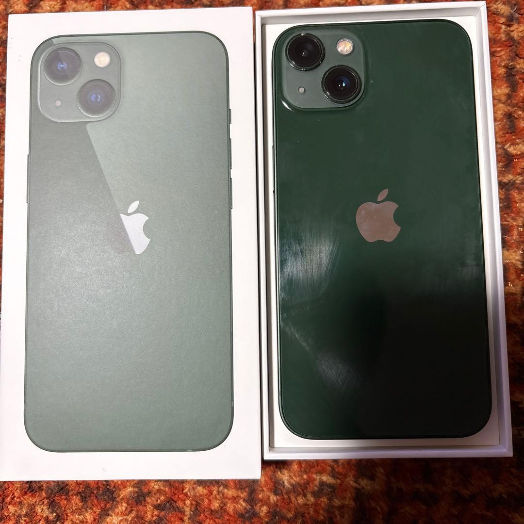 A*n様 Apple iPhone 13 ミッドナイトグリーン 本体