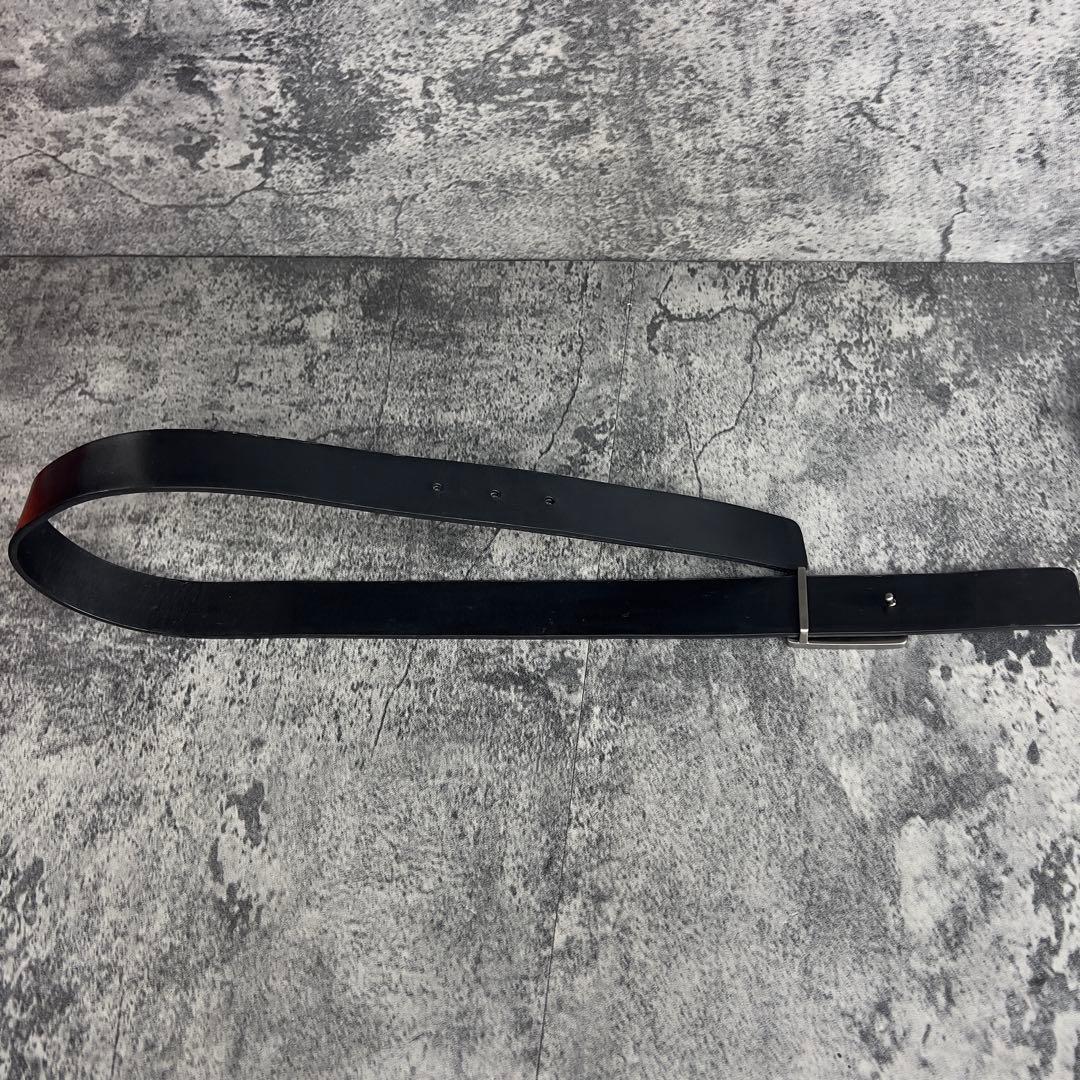 GUCCI Gバックル レザー ベルト ブラック