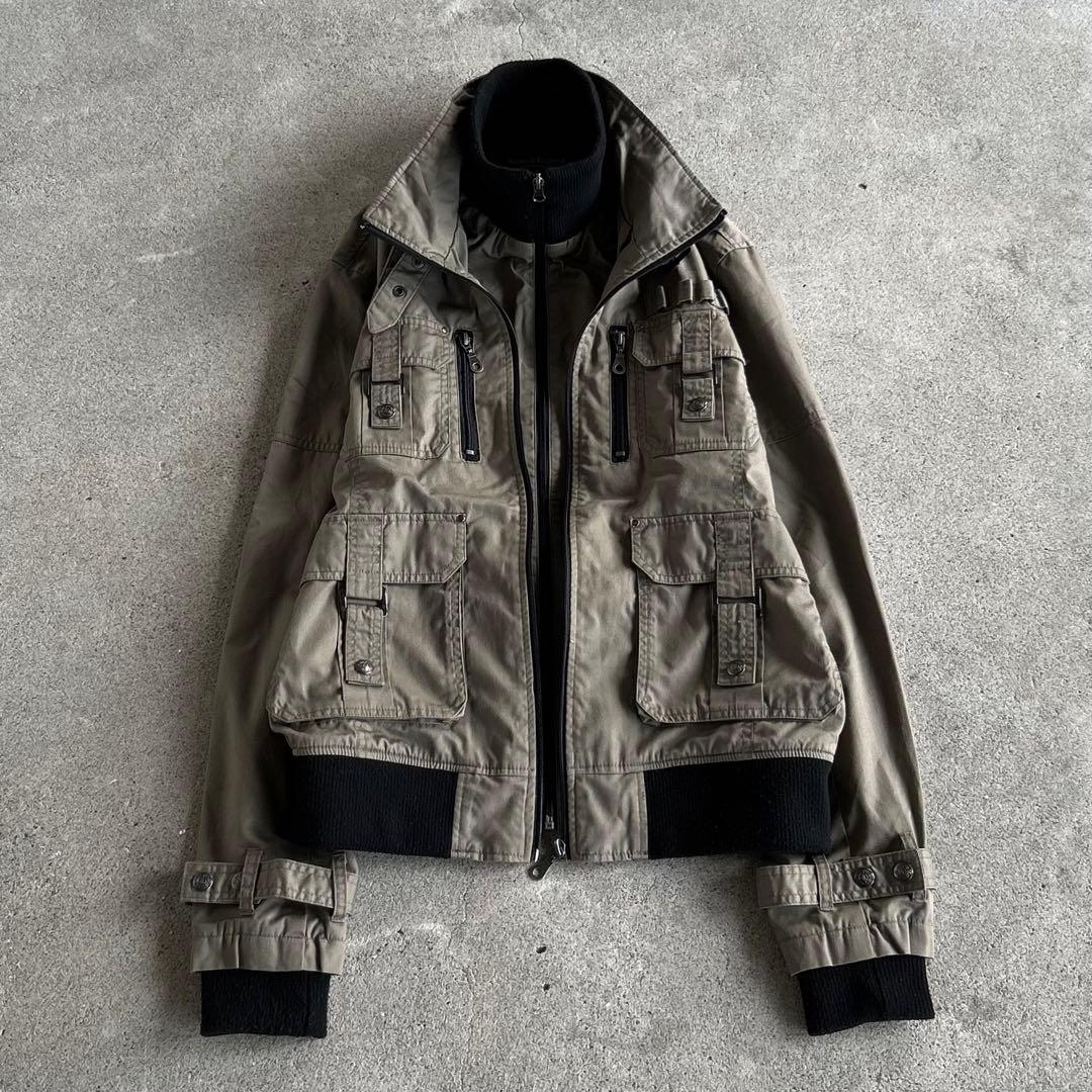 00’s Archive マルチジップ ギミックジャケット Y2K アーカイブ