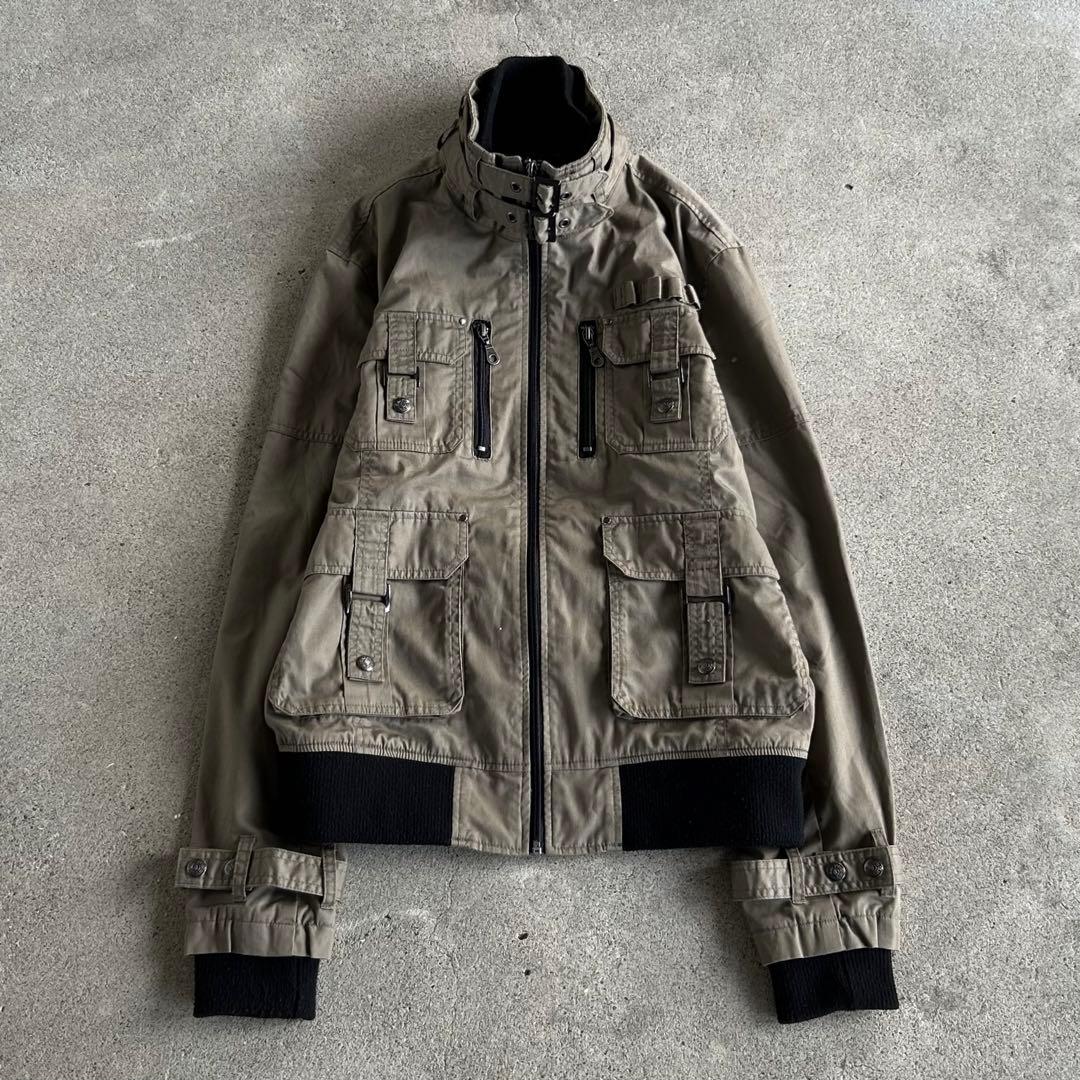 00’s Archive マルチジップ ギミックジャケット Y2K アーカイブ