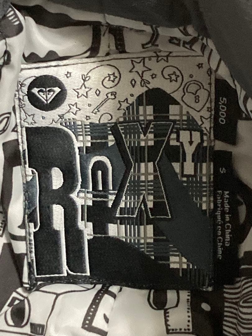 ROXY スノーボード(スキー)ウェアセット 上はM、下はSサイズ チェック柄