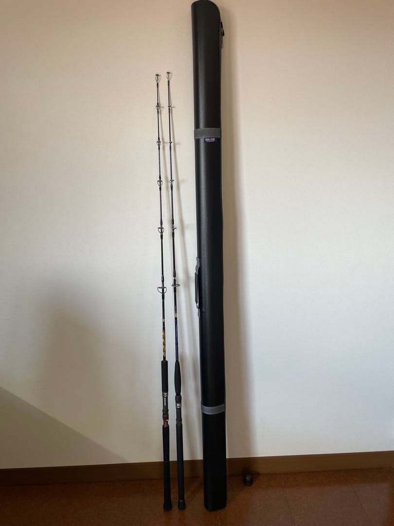 DAIWA / ZENITH ジギングロッド2本 ＆ ロッドケース　セット