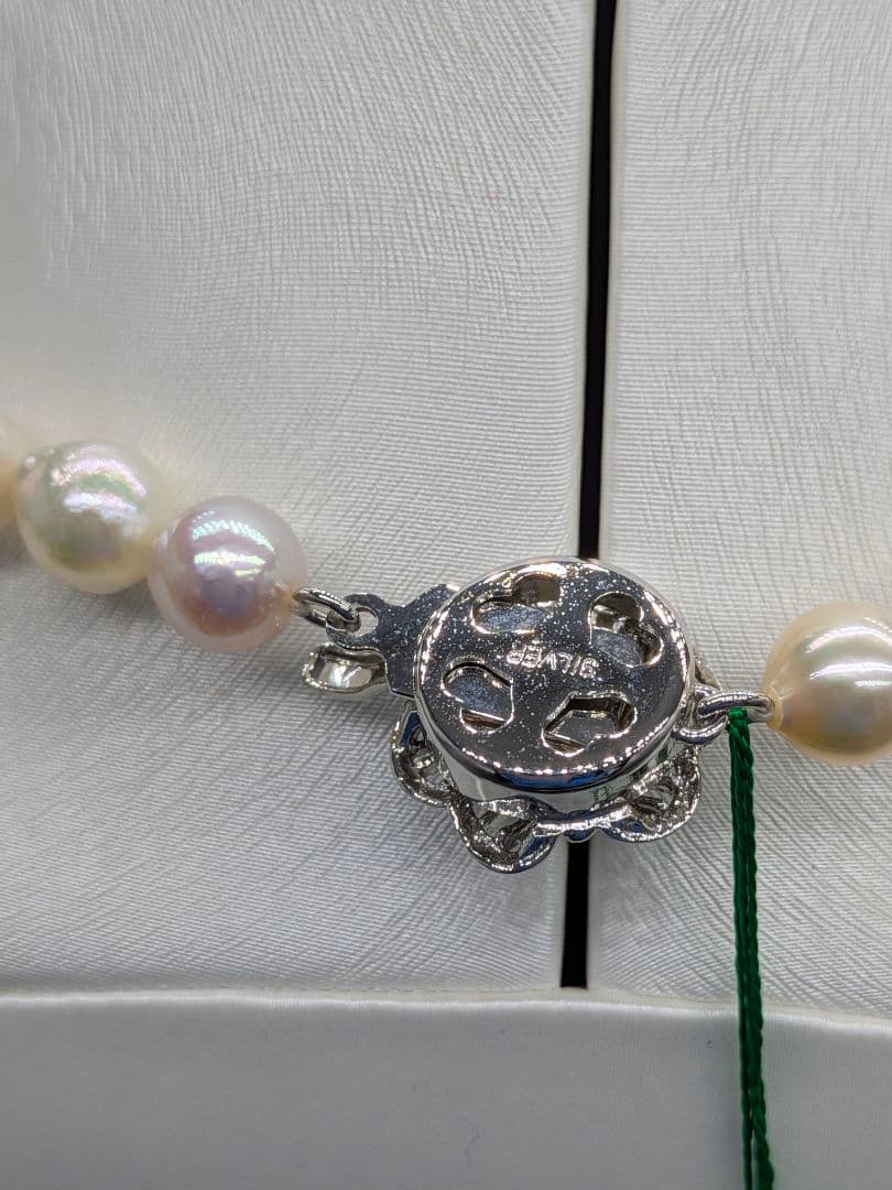 あこや本真珠 2way ロングパールネックレス 7-7.5mm　本真珠保証