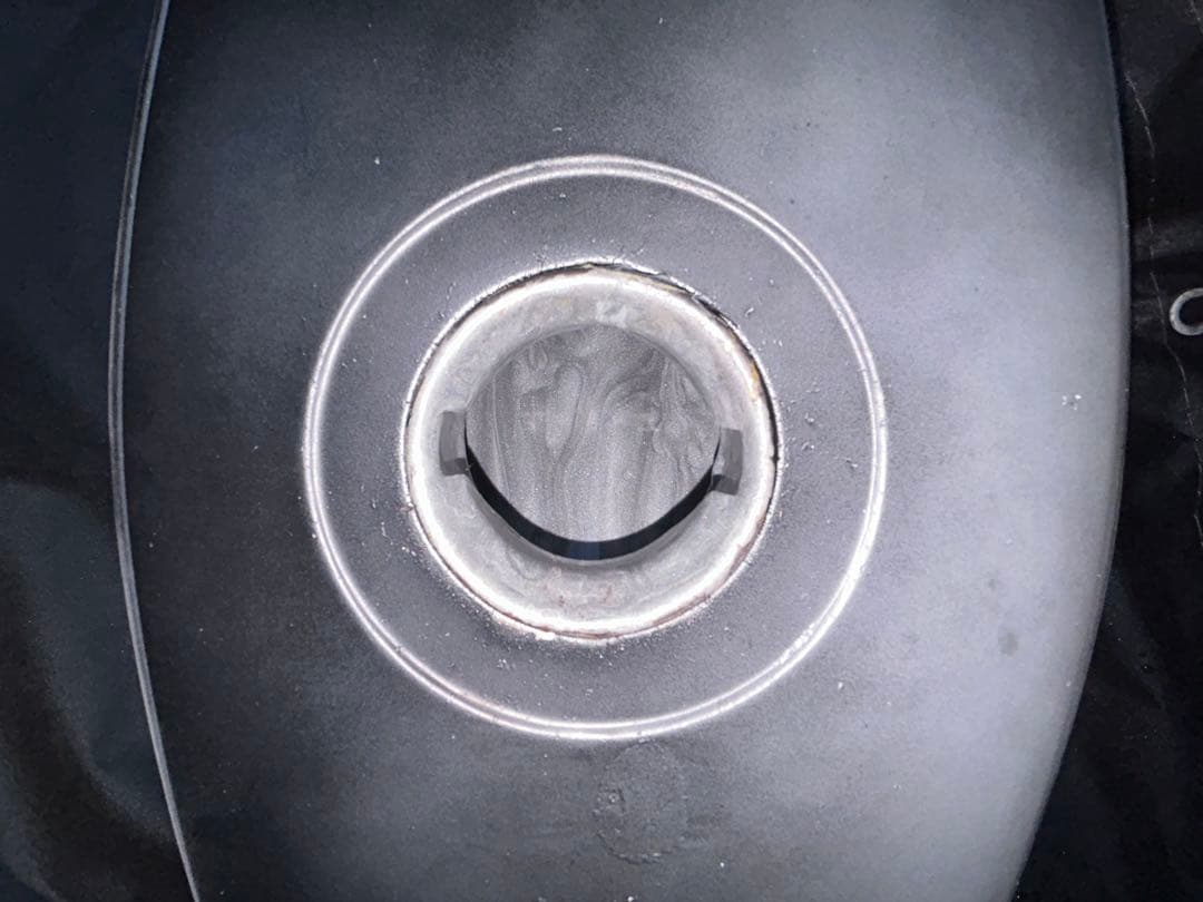 GSX250E ゴキ　ガソリンタンク　燃料タンク　キャップ　鍵付き　黒