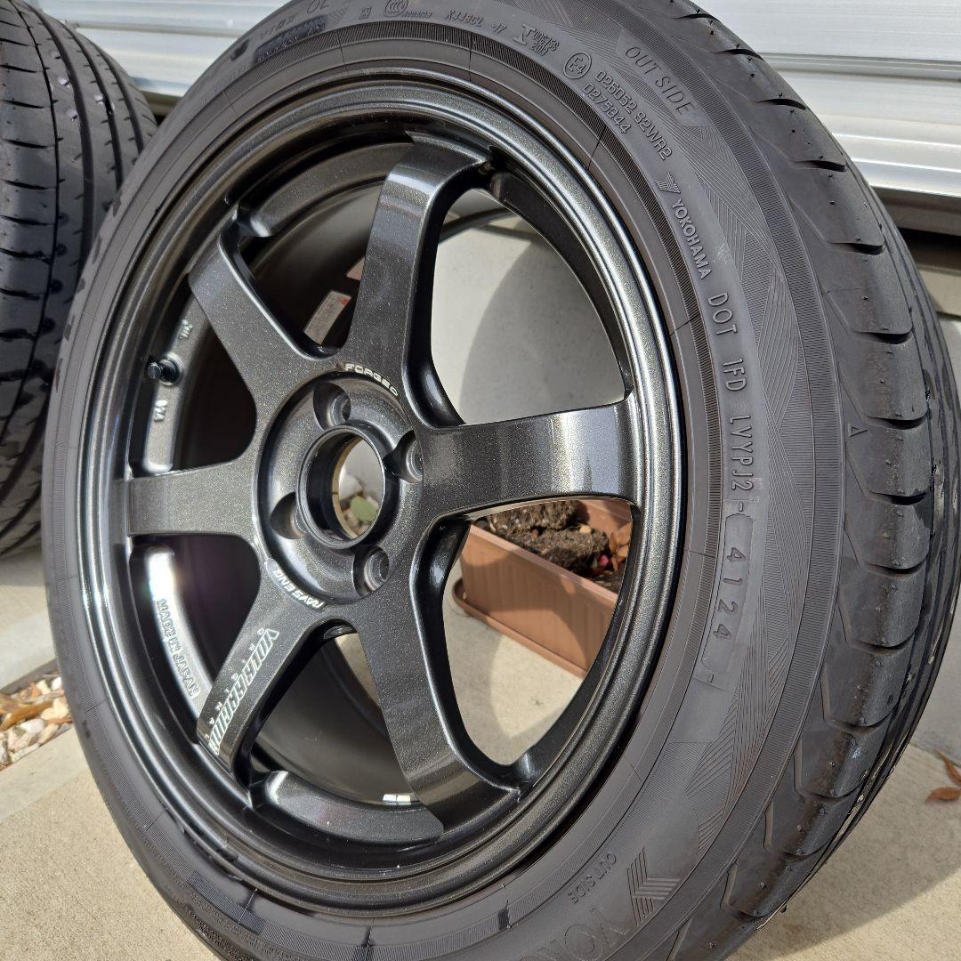 ​RAYS TE37SONIC 16インチ 7J +35 ADVAN V105