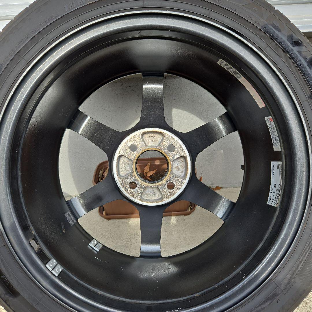 ​RAYS TE37SONIC 16インチ 7J +35 ADVAN V105