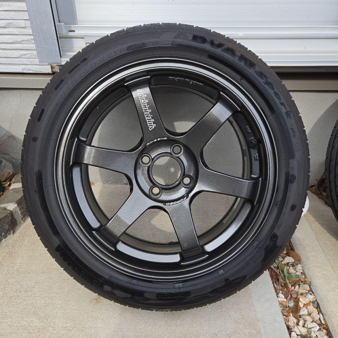 ​RAYS TE37SONIC 16インチ 7J +35 ADVAN V105
