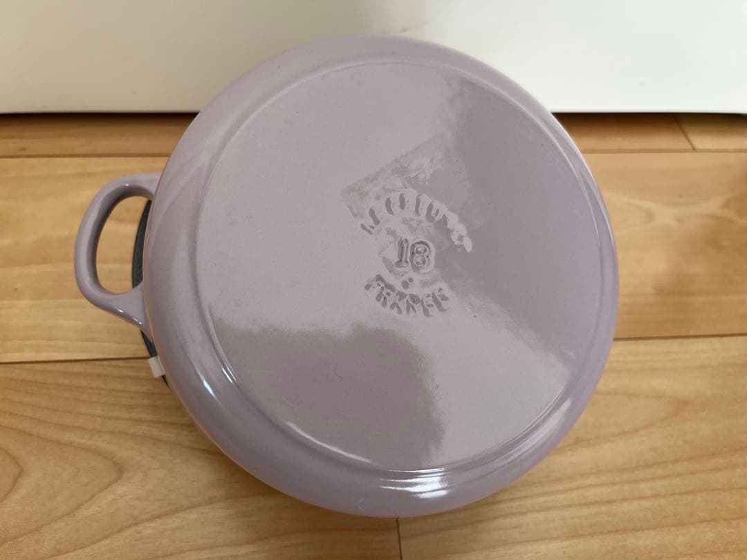 ル・クルーゼ ココットロンド 18㎝ ラベンダー