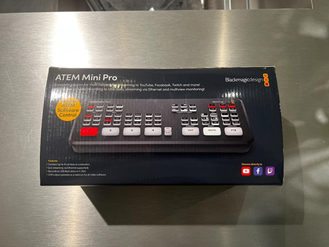 【値下げしました】Blackmagic Design ATEM Mini Pro
