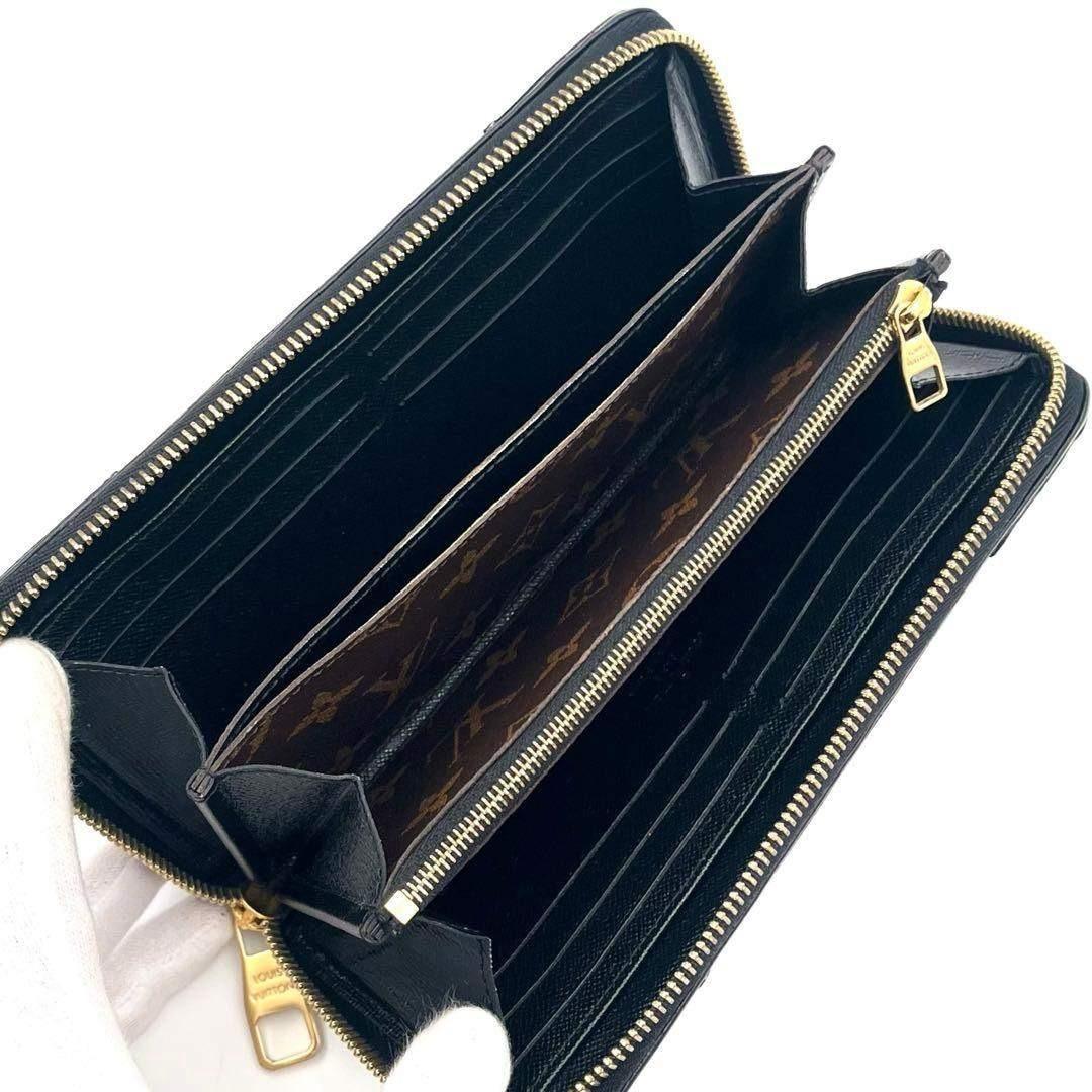 ルイヴィトン ジッピーウォレット モノグラム レティーロ ブラック