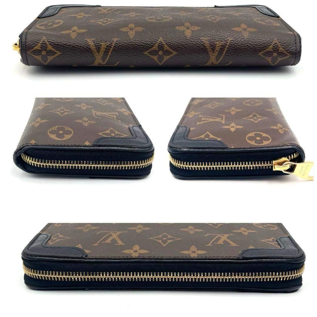 ルイヴィトン ジッピーウォレット モノグラム レティーロ ブラック