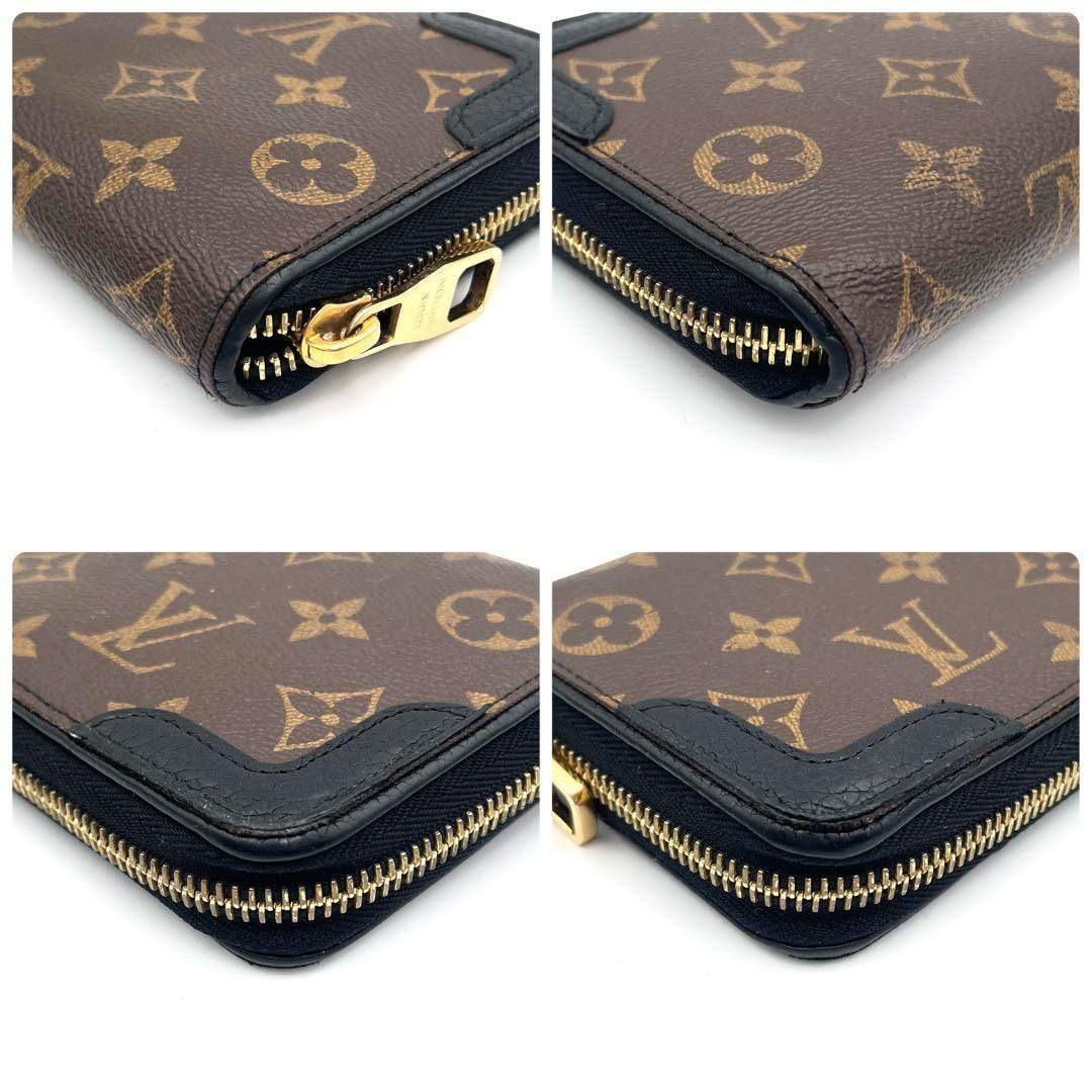 ルイヴィトン ジッピーウォレット モノグラム レティーロ ブラック
