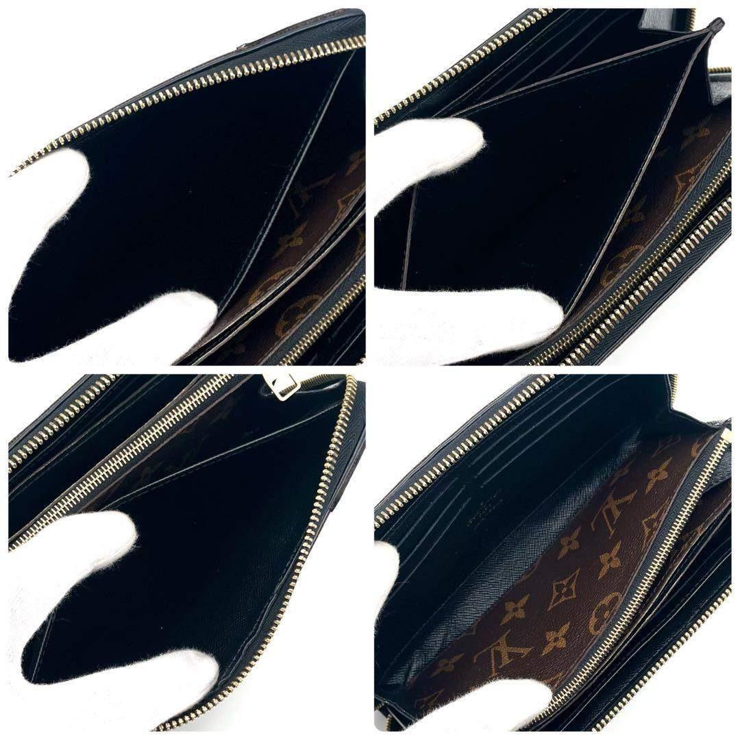 ルイヴィトン ジッピーウォレット モノグラム レティーロ ブラック