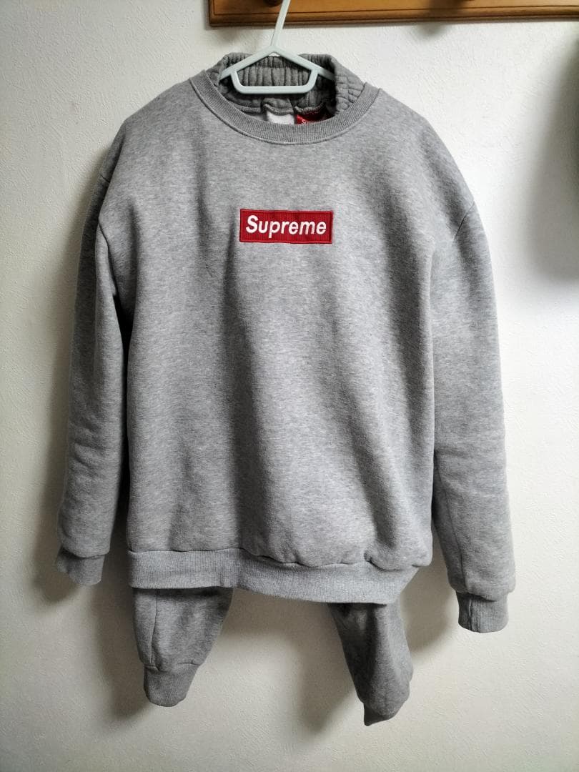 m*.様 # ■ タイトル **スウェット 上下セット グレー｜