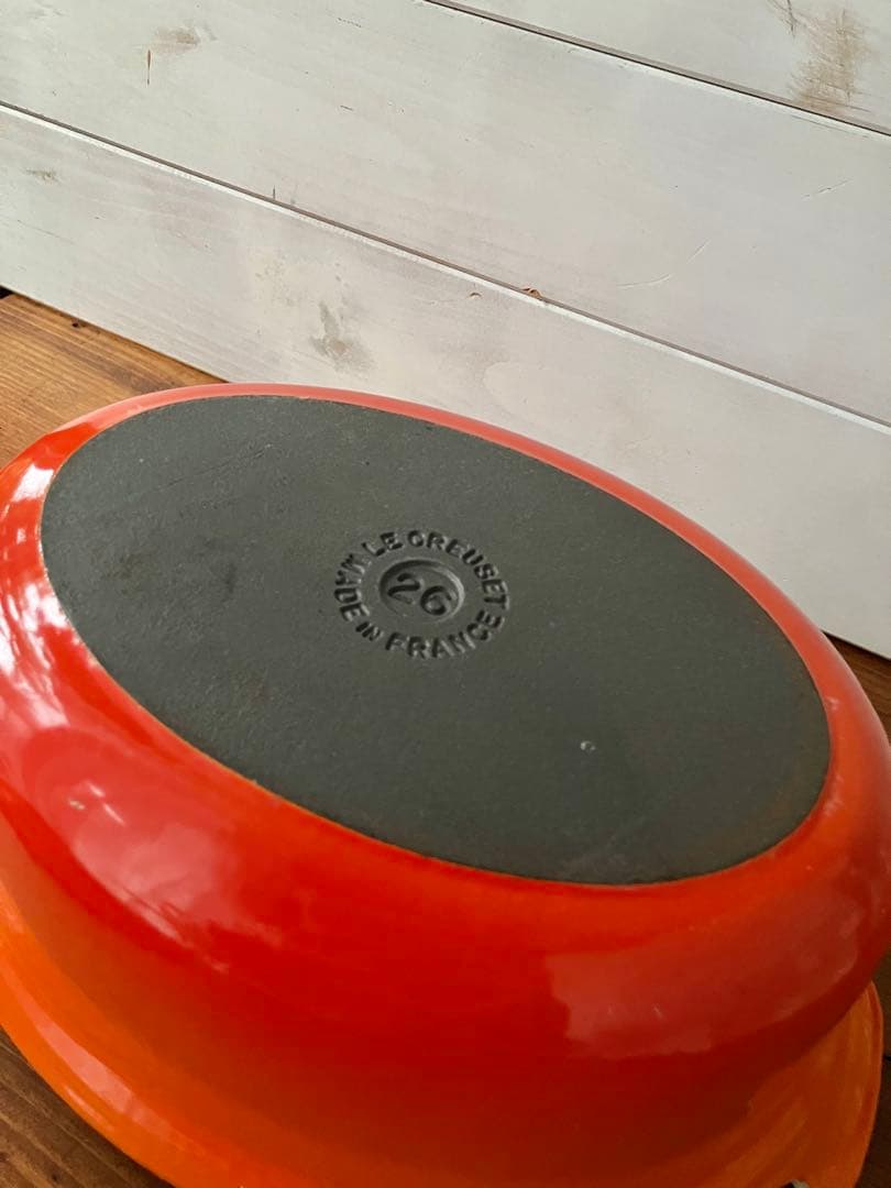 ル・クルーゼ LE CREUSET テリーヌオーバル 26 オレンジ