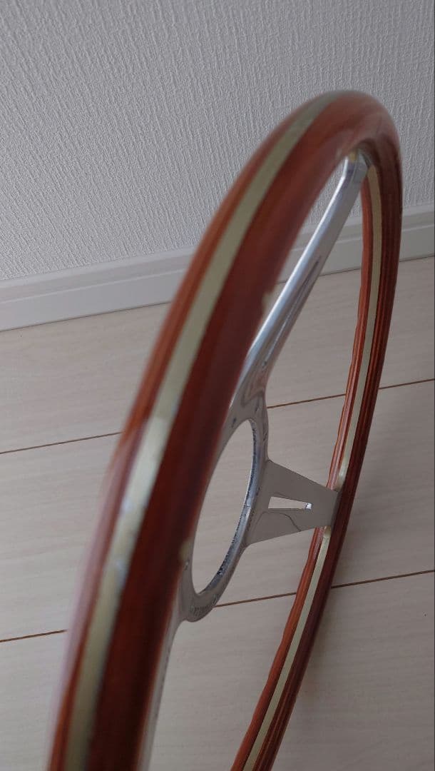 choutin LECARRA レカラ ウッドステアリング 当時物 希少