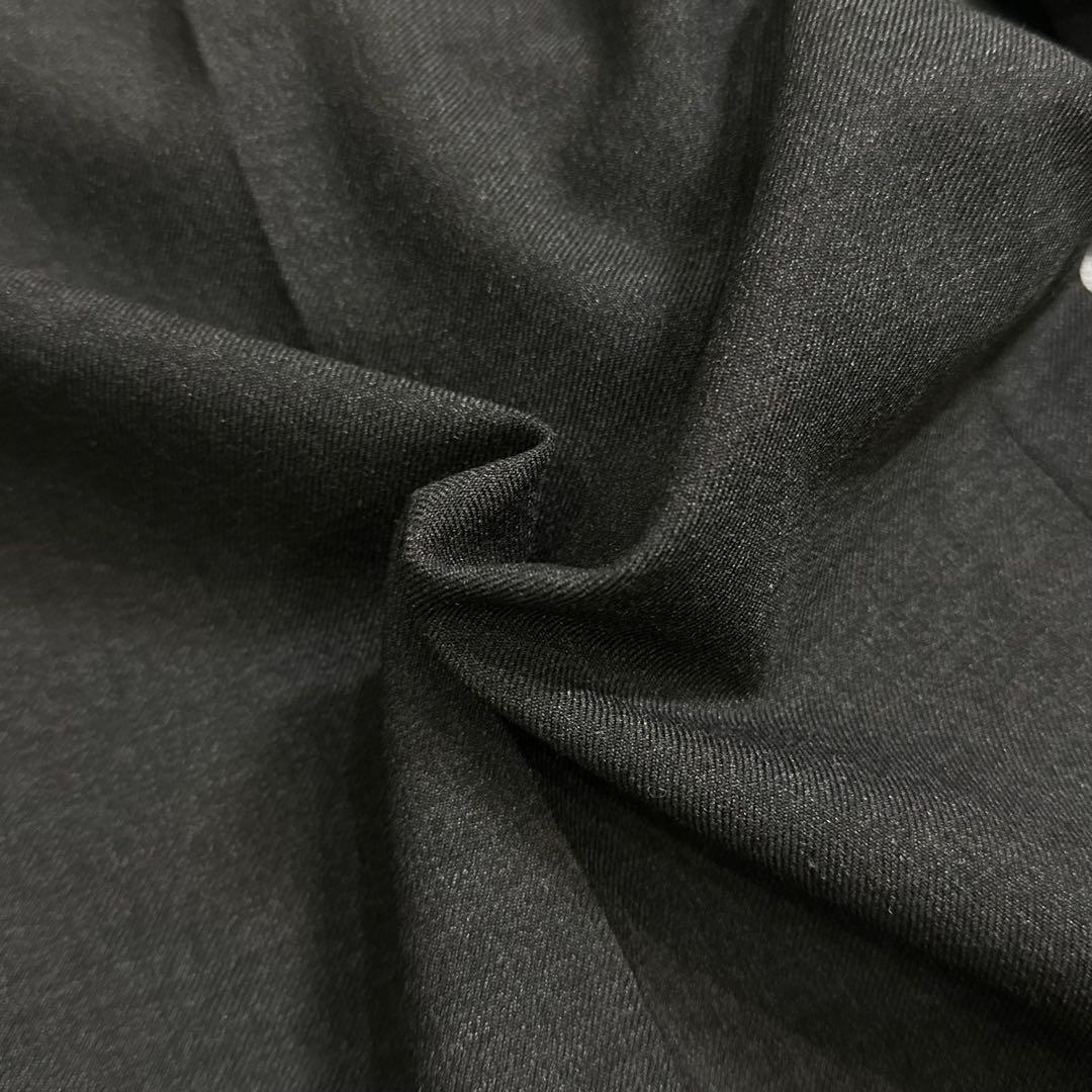 90s vintage 【ツータック　ワイドスラックス　極太　ギャバジン　レア】