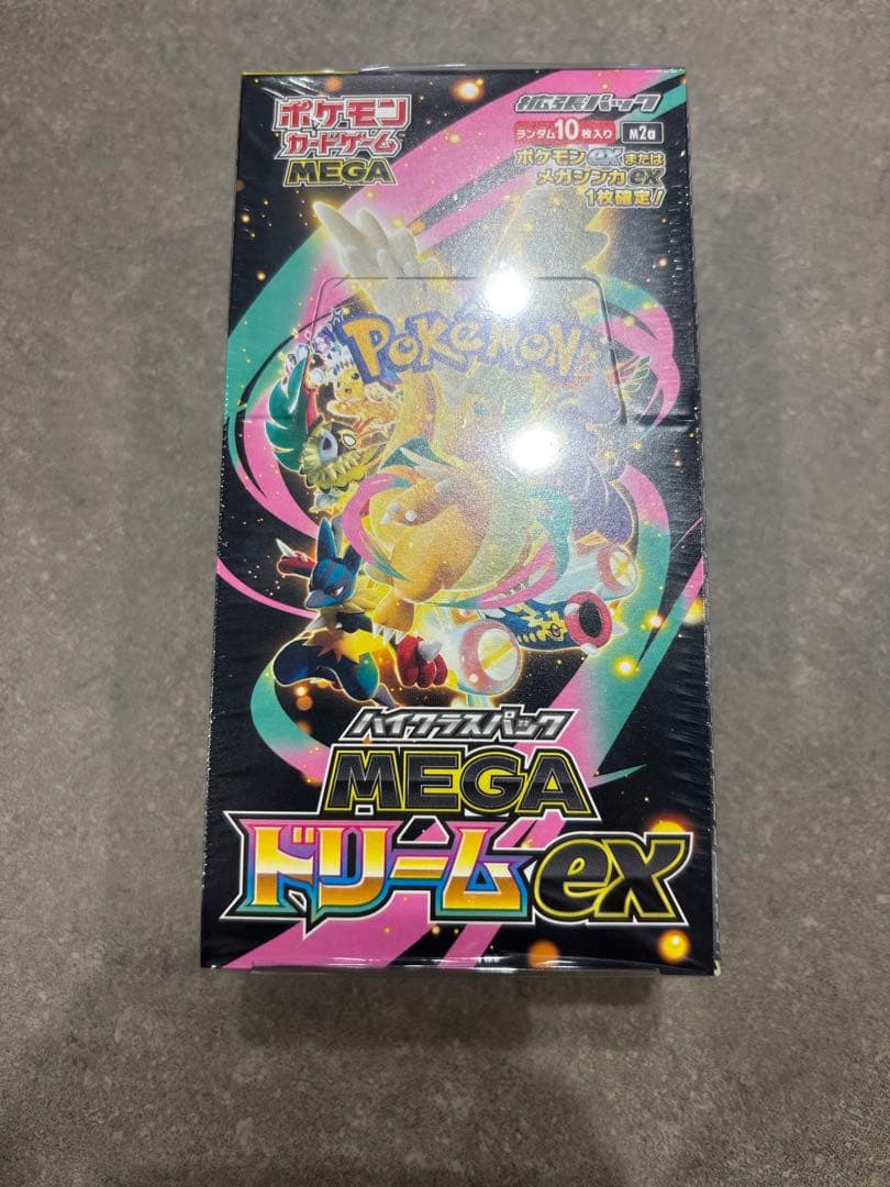 シュリンク付き ポケモンカードMEGA ドリーム ex 1ボックス 新品未開封