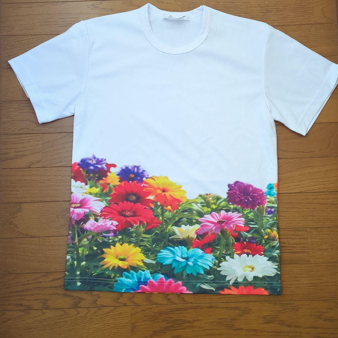 COMME des GARÇONS 花柄 Tシャツ Sサイズ