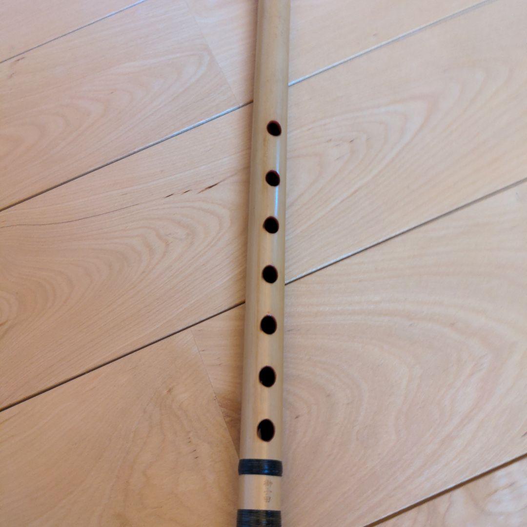 篠笛獅子田 竹峰 四本調子七孔天地巻き