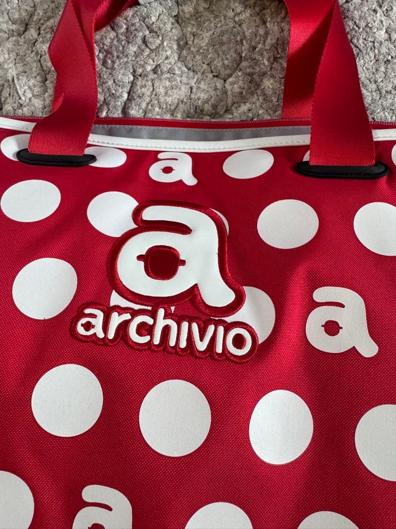 超絶美品　アルチビオarchivio 水玉模様 ロッカーバック