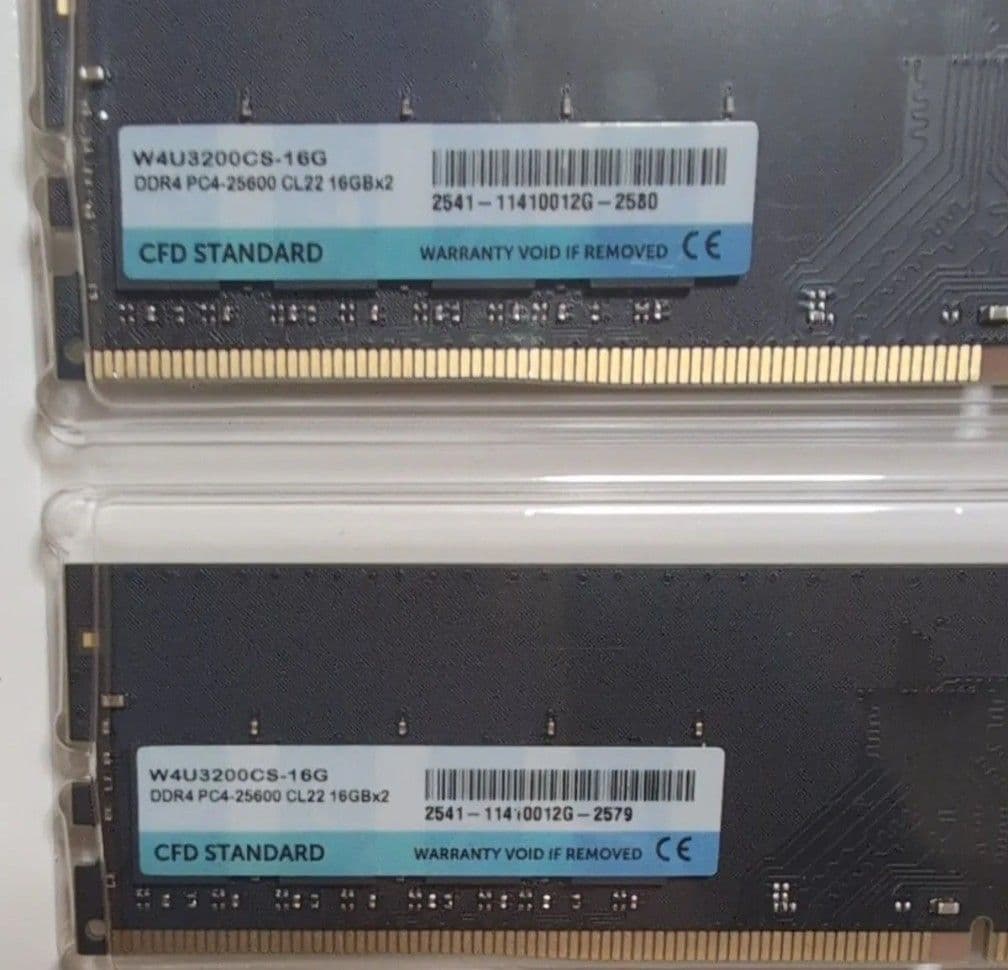 W4U3200CS-16G 32GB（2枚×16GB）4セット CFD DDR4