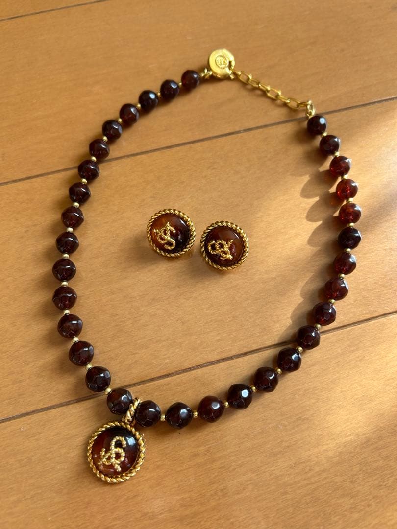 ソニアリキエル　ネックレス　イヤリングセット