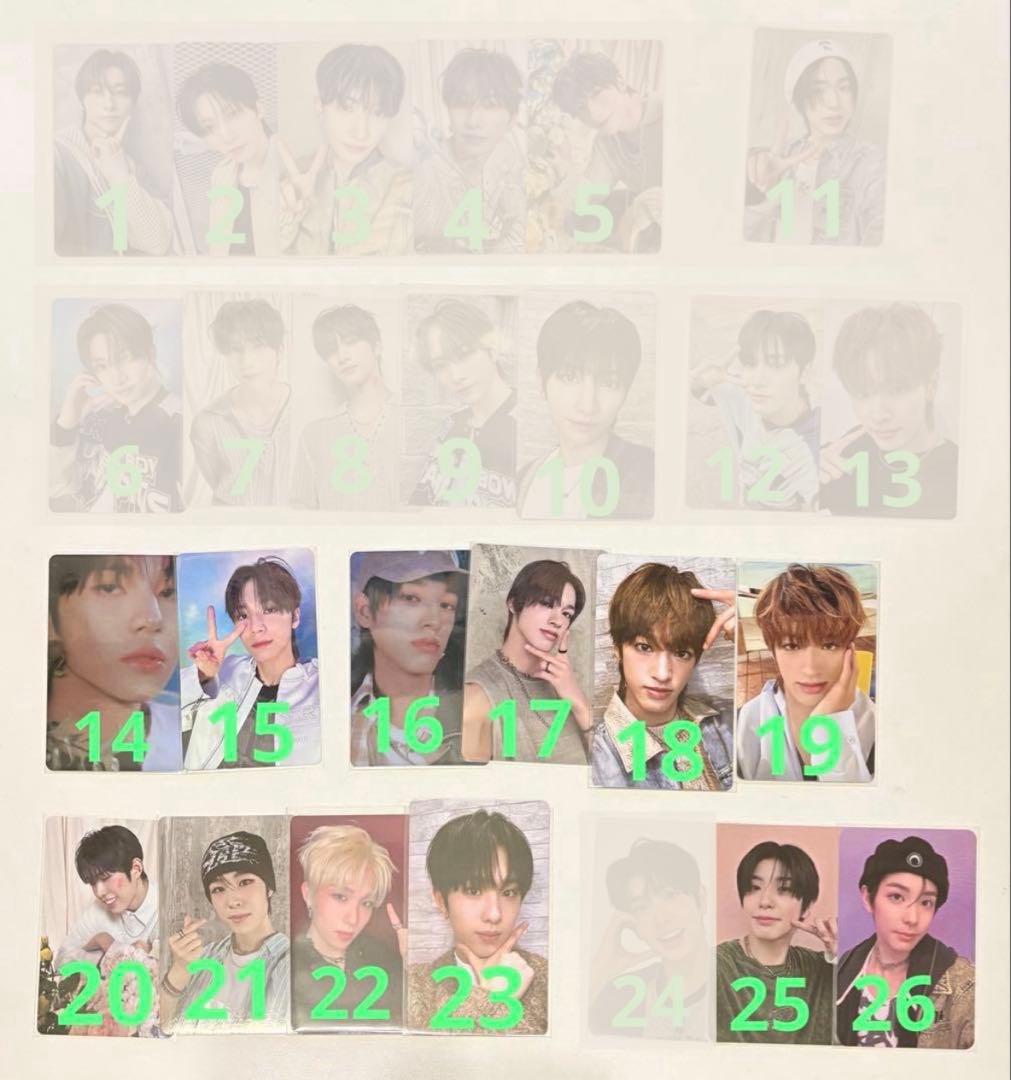 【バラ売り】NEXZ ネクスジ トレカ ステッカー カフェ 特典 ラキドロ