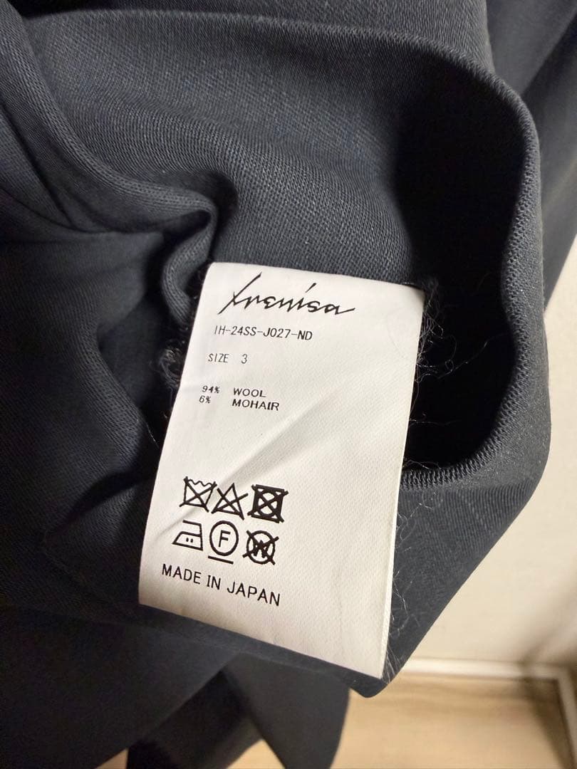 パンツ irenisa JACKET + TWO TUCKS WIDE TROUSERS