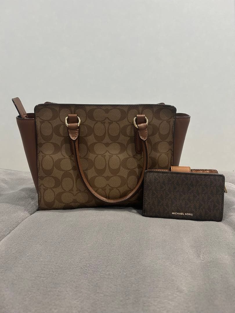 ✨極美品✨ MICHEAL KORS 2つ折り財布 COACH トートバッグ