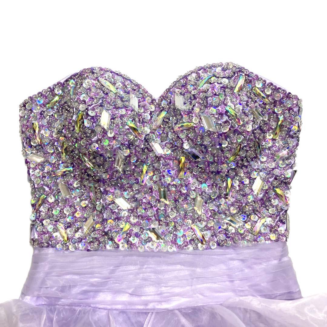 AngelR エンジェルアール ショートインロングドレス バースデー ラベンダー