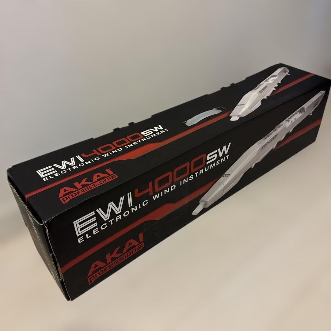 【美品】EWI 4000sw AKAI ウィンドシンセサイザー　動作確認済み