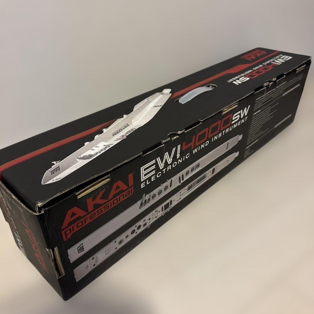 【美品】EWI 4000sw AKAI ウィンドシンセサイザー　動作確認済み