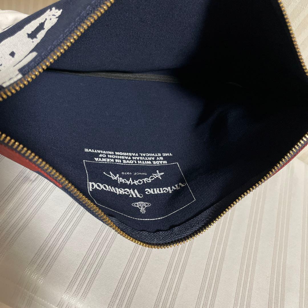 未使用品 Vivienne Westwood アングロマニア クラッチバッグ