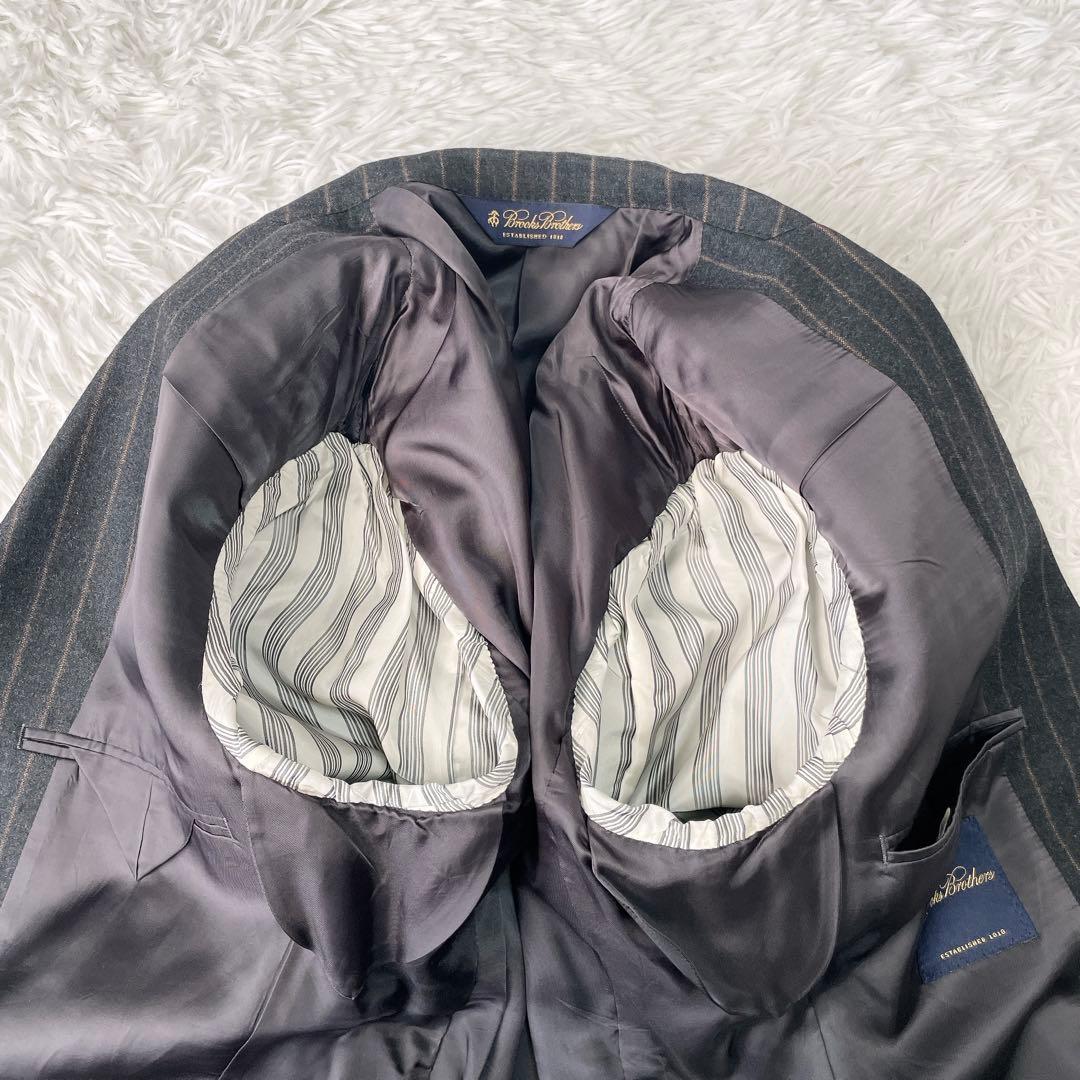 Brooks Brothers セットアップスーツ ウール 厚手 ブラック 37
