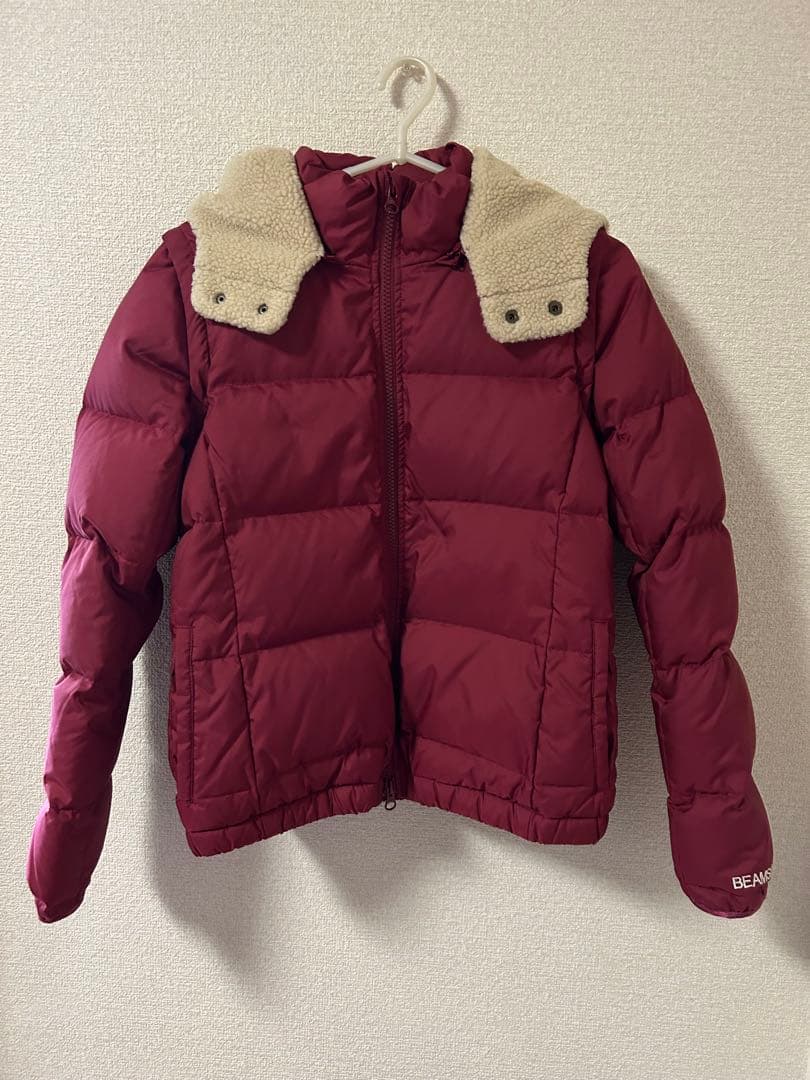 美品 beamsゴルフ ダウン ベスト Mサイズ