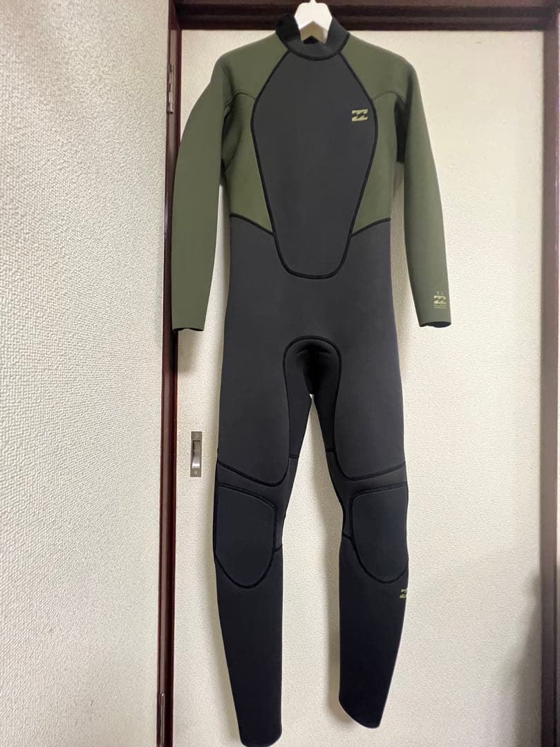 BILLABONG フルスーツ M グレー/オリーブ