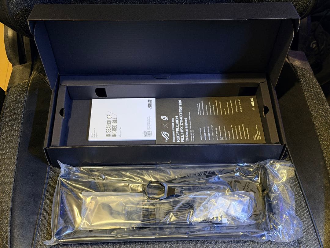 マウス・トラックボール ROG FALCHION ACE HFX ZYWOO EDITION