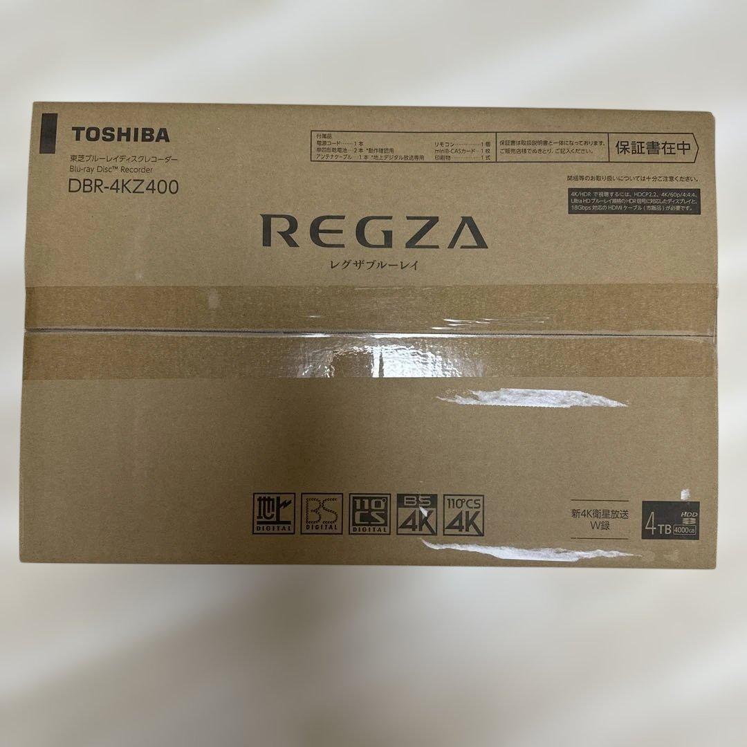 TOSHIBA ブルーレイディスクレコーダー DBR-4KZ400